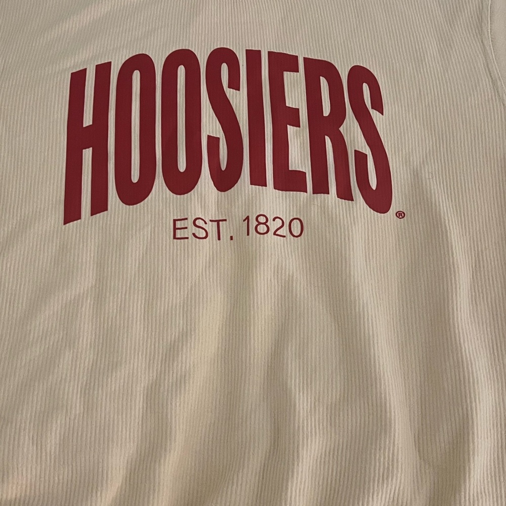 Indiana Hoosiers NCAA college long sleeve shirt New - Picture 2 of 5